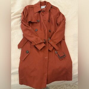 ASOS Rust Trench Coat